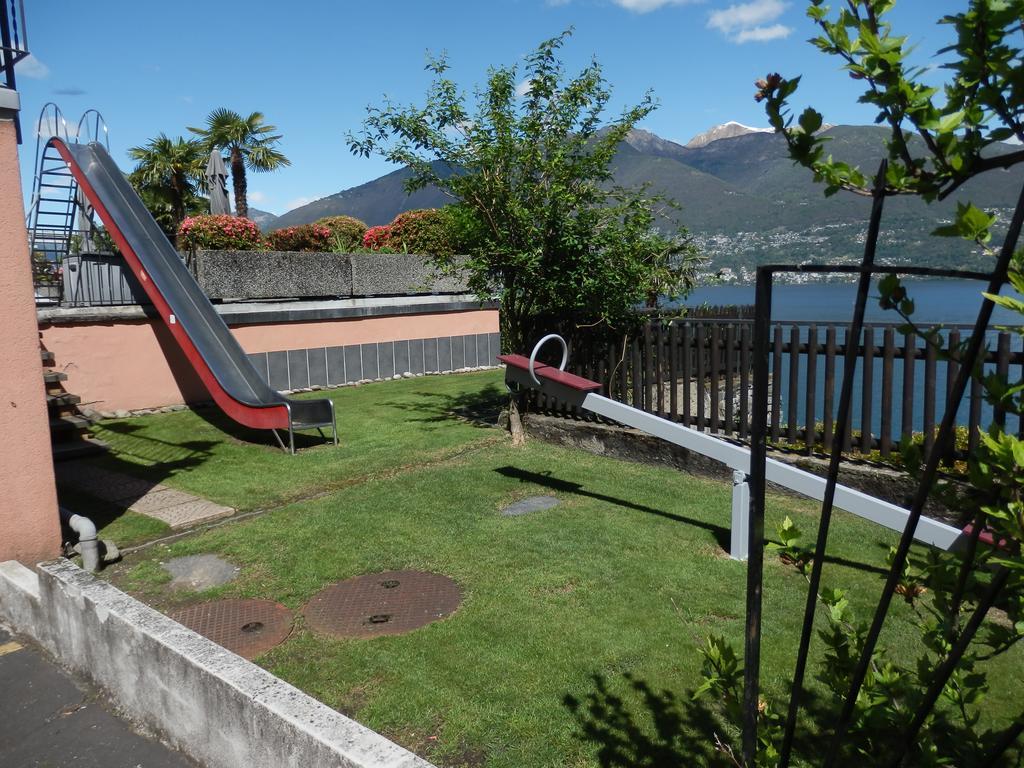 Luxerioeses Apartment 52 Viralago Mit Privatstrand Gambarogno Exterior photo